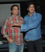 Lalit Pandit with Sunil Agnihotri at the song recording of Sunil Agnihotri_s film Balwinder Singh Famous Ho in Mumbai on 23rd Dec 2012 (2).JPG